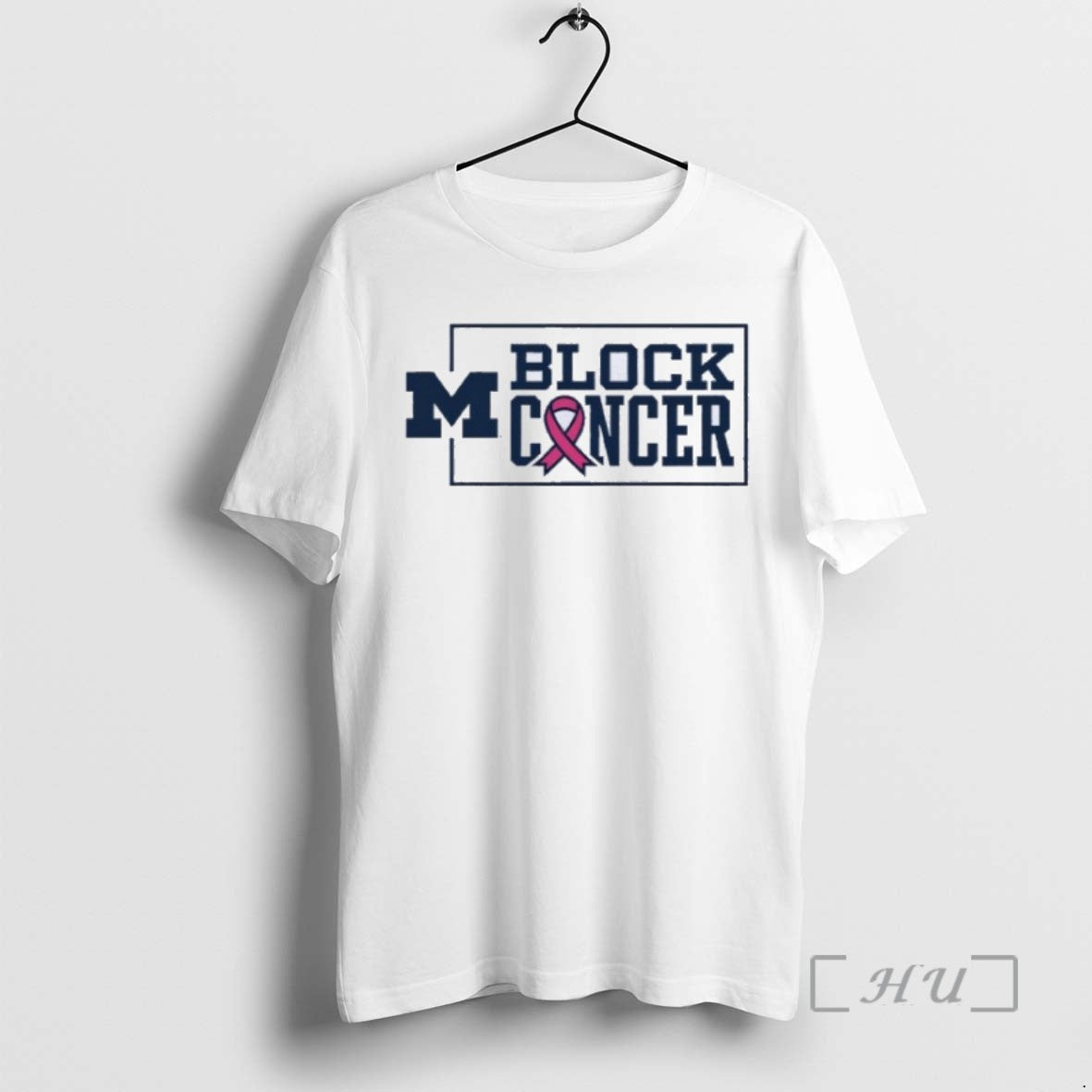 Michigan Wolverines Block Cancer Sweatshirt Designer Style