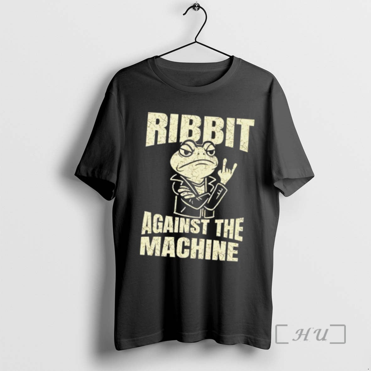 Ribbit Against Machine Portland Frog Resist Long Sleeve Retro Apparel