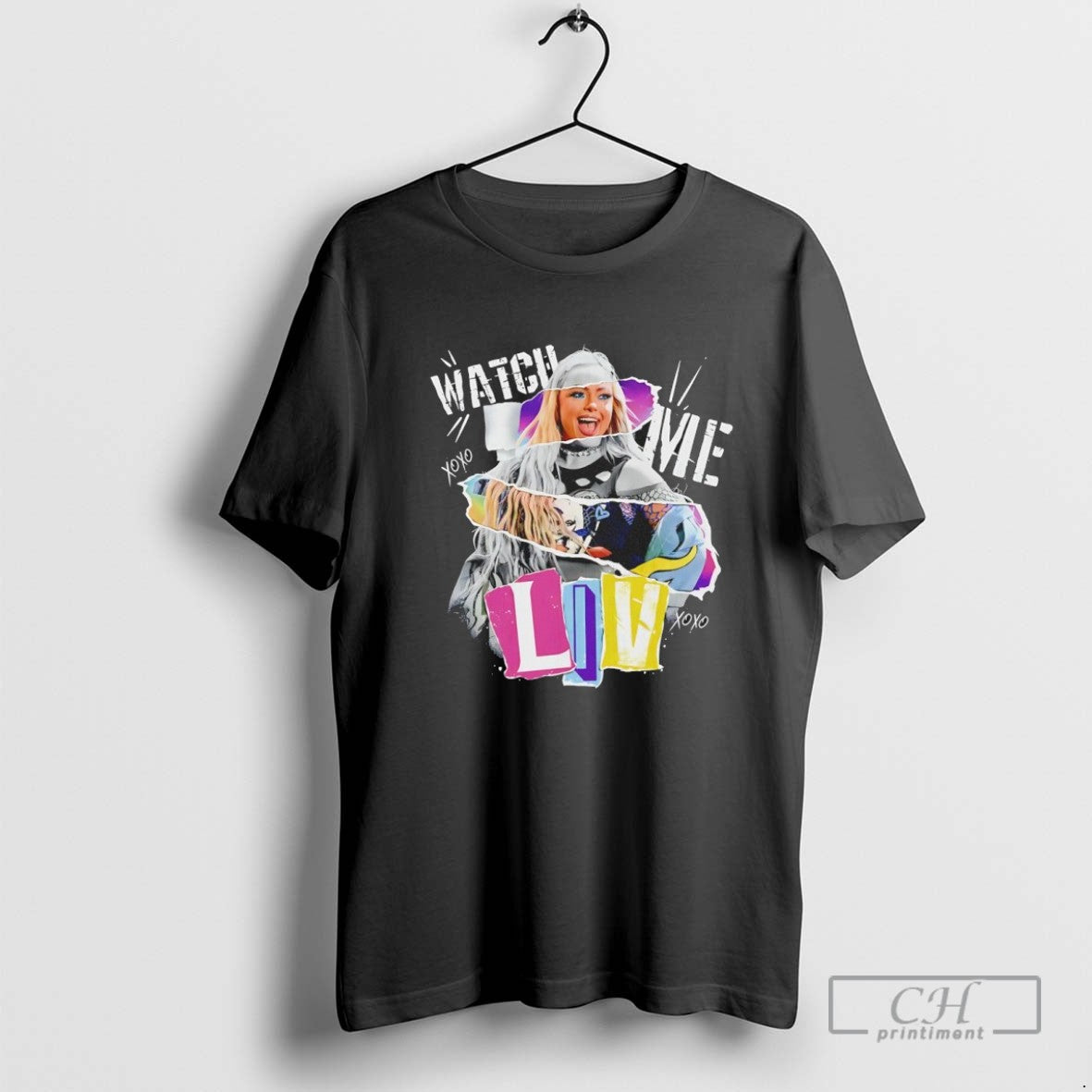 Liv Morgan Watch Me Scratch Sweatshirt Trendy Art