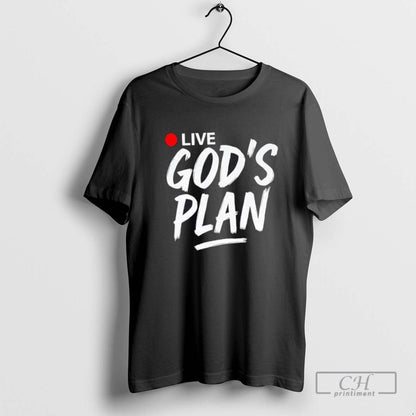 Live Gods Plan Hoodie Classic Look