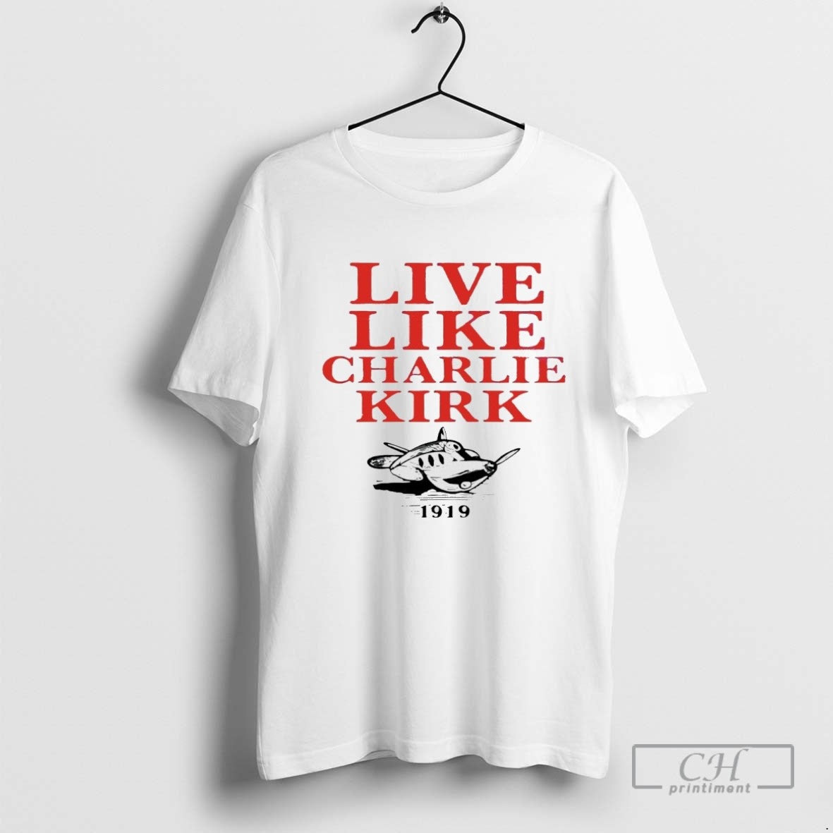 Live Like Charlie Kirk 1919 Shirt Elegant Fashion