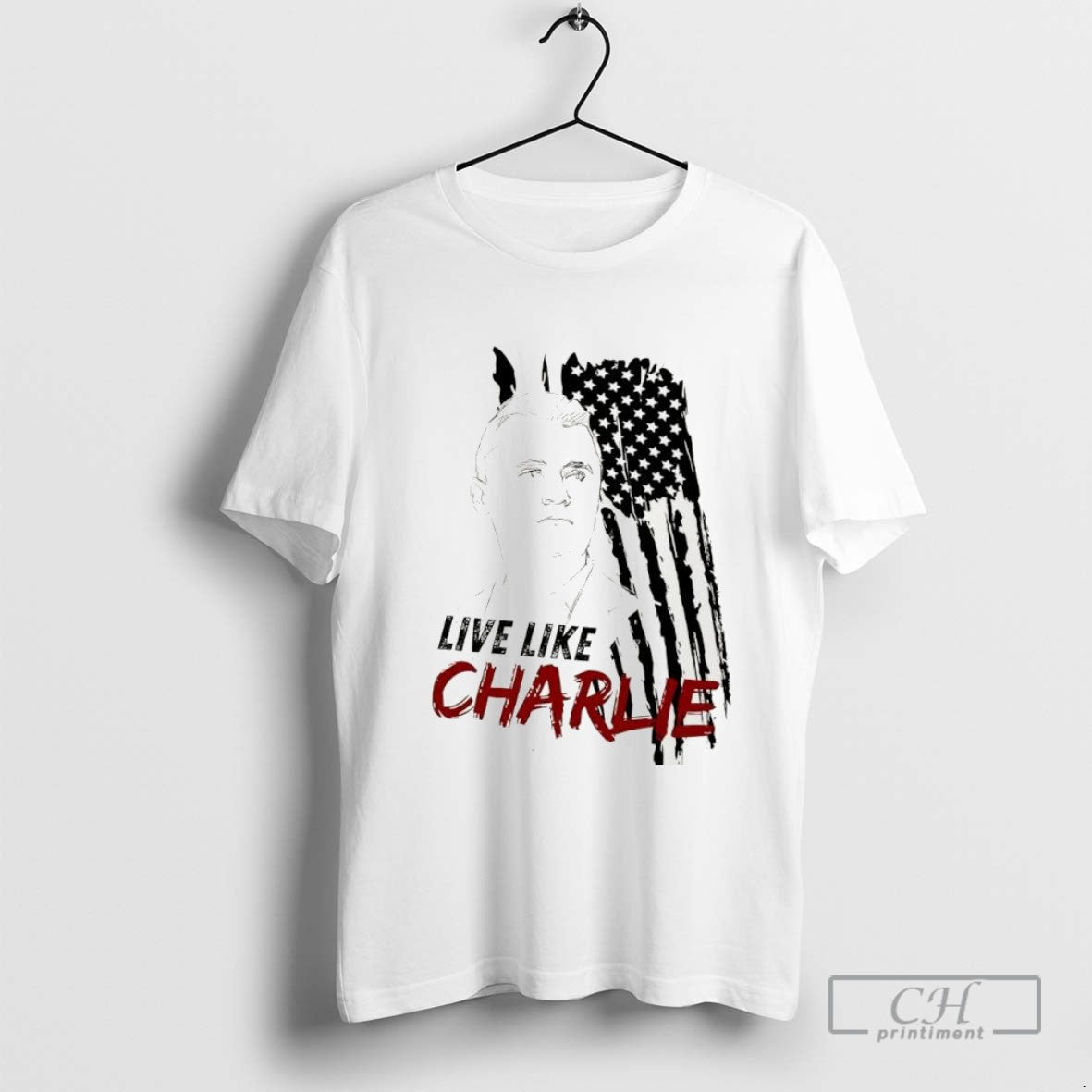 Live Like Charlie Rest Peace Rip Hoodie Premium Gift