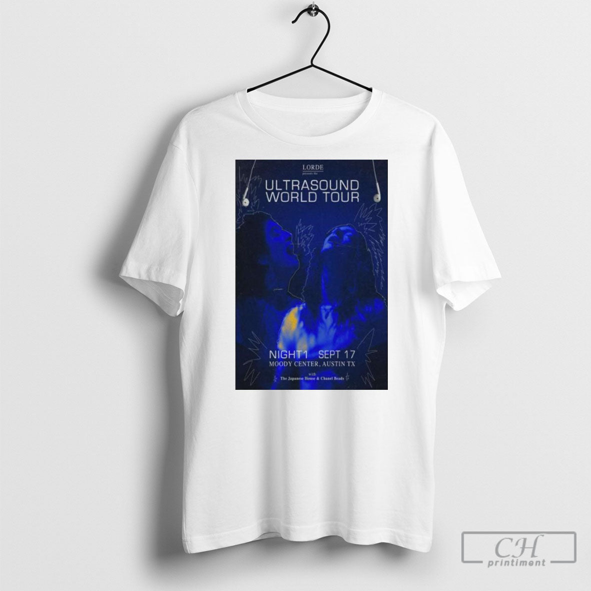 Lorde Ultrasound World Moody Center Austin Tx 2025 Hoodie Elegant Look