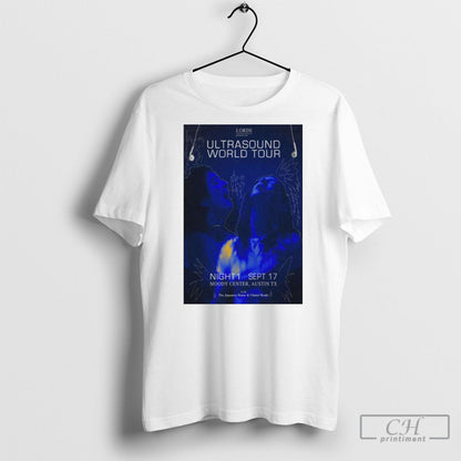 Lorde Ultrasound World Moody Center Austin Tx 2025 Hoodie Elegant Look