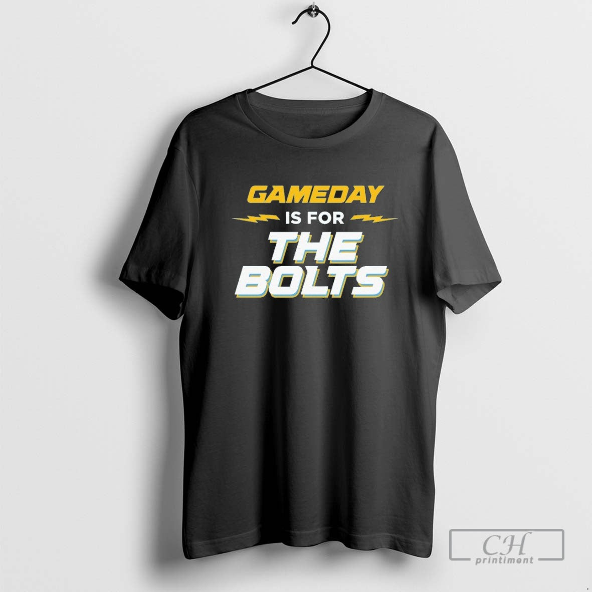 Los Angeles Chargers Gameday Is Bolts Long Sleeve Designer Fashion