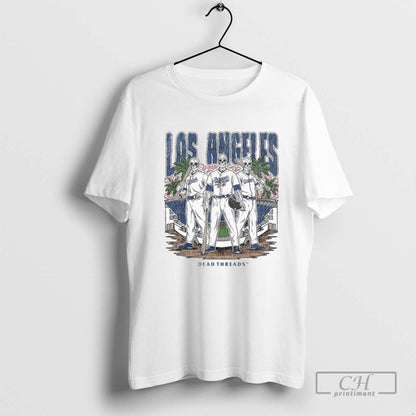 Los Angeles Dodgers Dead Threads Skeletons Tee Modern Outfit