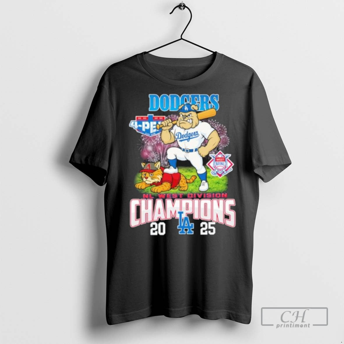 Los Angeles Dodgers Defeat Arizona 2025 Nl West Division Champions T