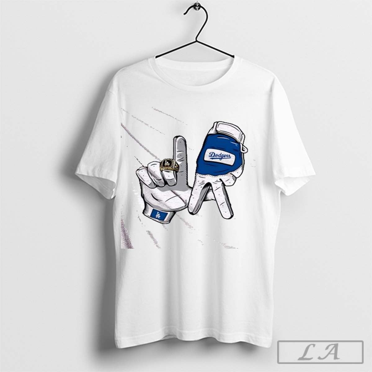 Los Angeles Dodgers Gloves 24 World Series Hoodie Unique Fashion