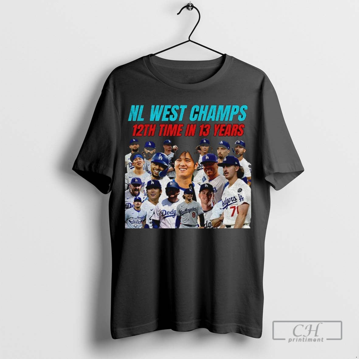 Los Angeles Dodgers Mlb Baseball 2025 Nl West Division Champs 12Th