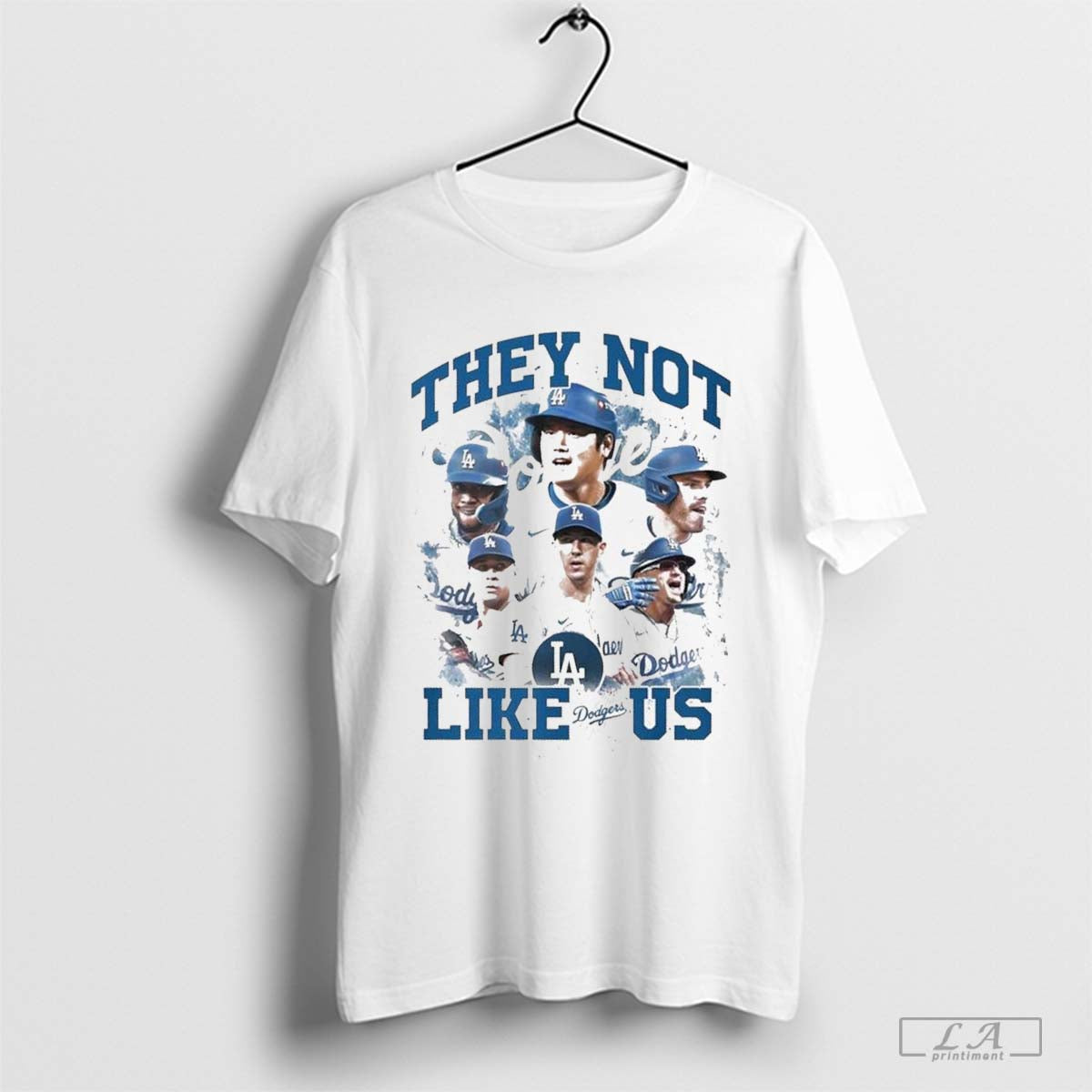 Los Angeles Dodgers Mlb They Not Like Us 2024 Long Sleeve Modern