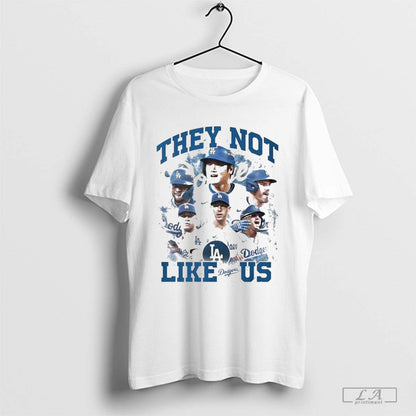 Los Angeles Dodgers Mlb They Not Like Us 2024 Long Sleeve Modern
