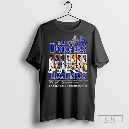 Los Angeles Dodgers Baseball Team Legends Thanks You Memories Cover