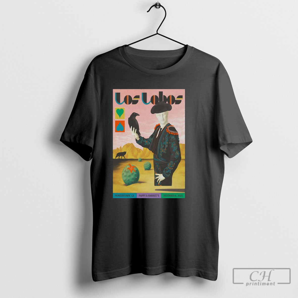 Los Lobos Pappy Harriets Pioneertown Ca December 6 2025 TShirt Retro
