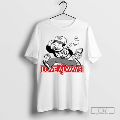 Love Always Cartoon Hoodie Classic Gift