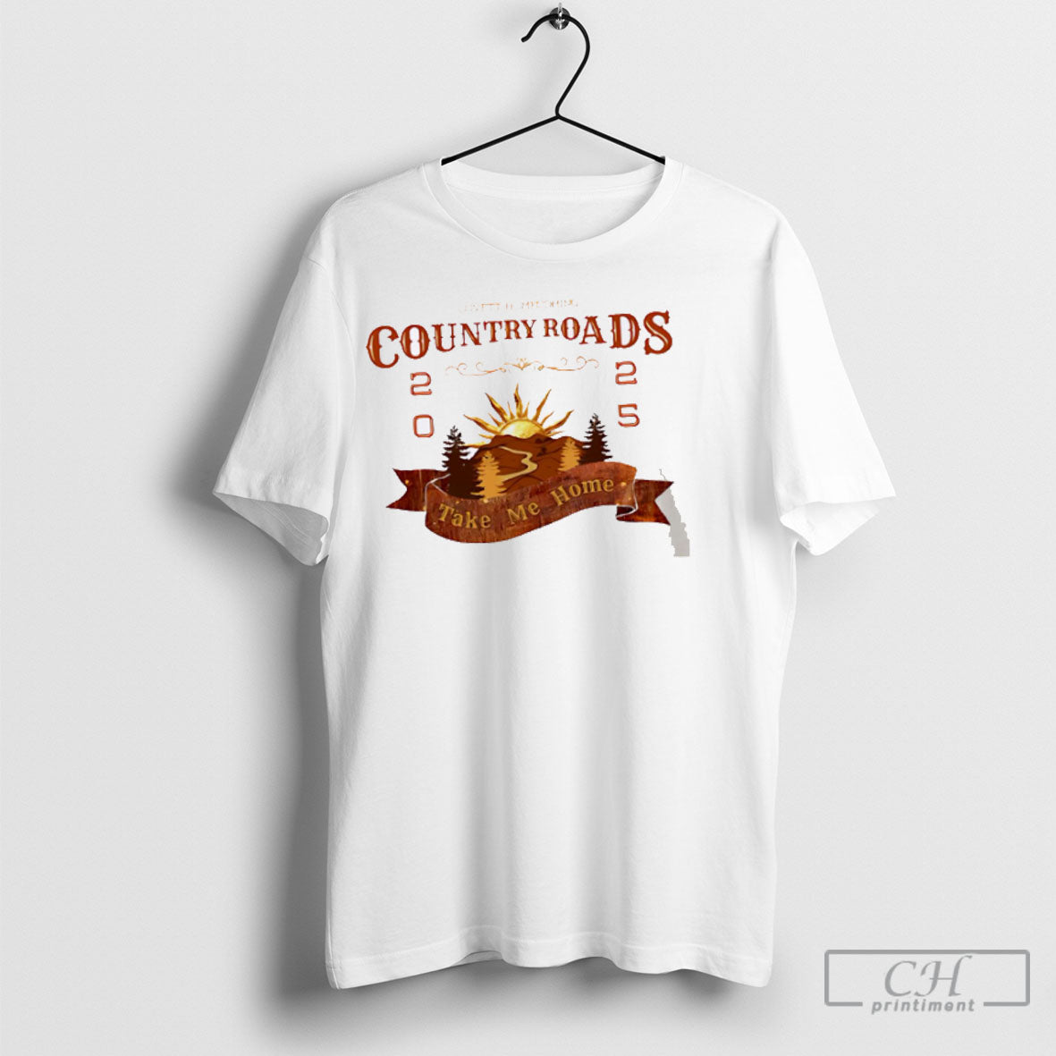 Lovett Homecoming Country Roads Take Me Home 2025 White Hoodie