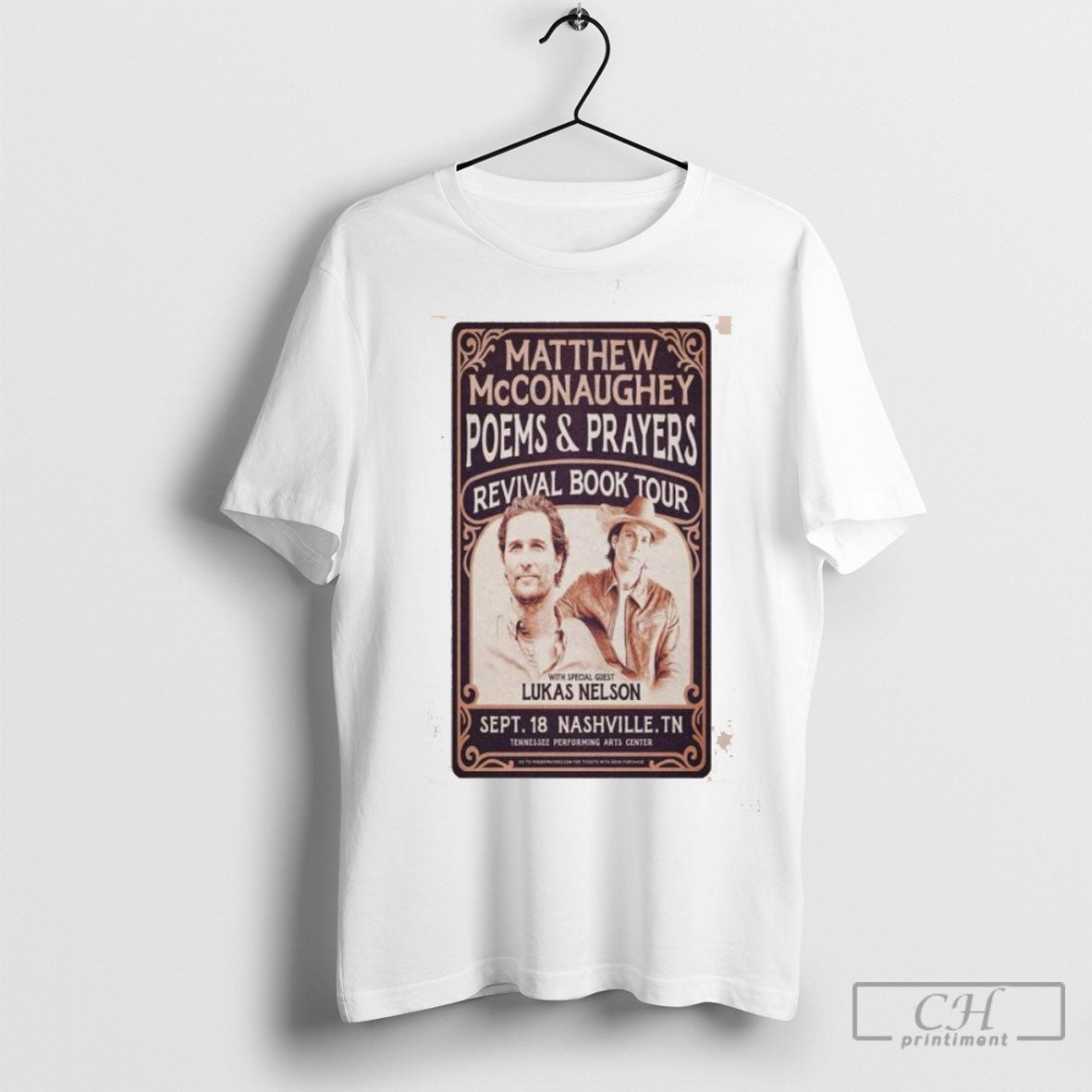 Lukas Nelson Nashville Sept 18 2025 TShirt Designer Design