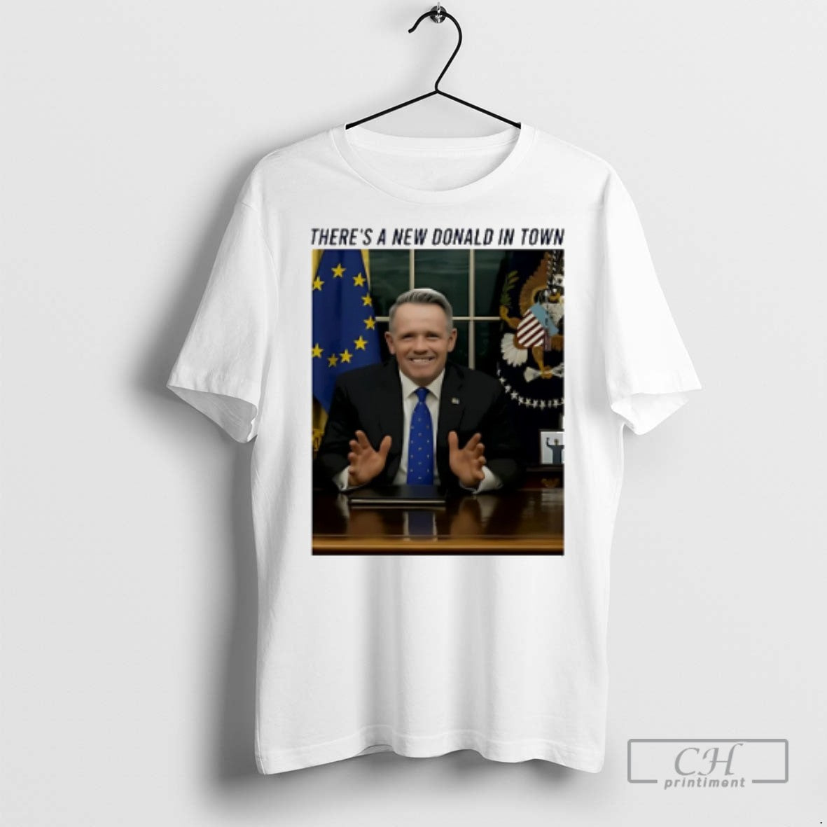 Luke Donald Theres New Donald Town T Shirts Long Sleeve Stylish Gift