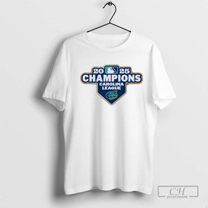 Lynchburg Hillcats 2025 Carolina League Champions Logo TShirt Retro