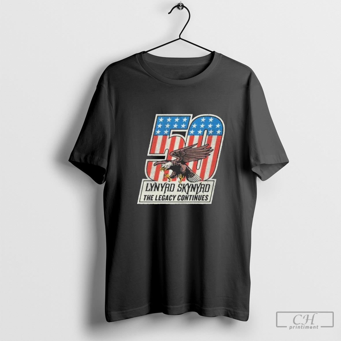 Lynyrd Skynyrd Legacy Continues 50 Flying Eagle Tour Tank Top Vintage