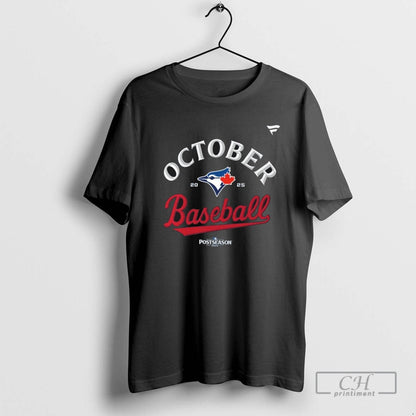 Mlb Postseason October Baseball Toronto Blue Jays Hoodie Designer