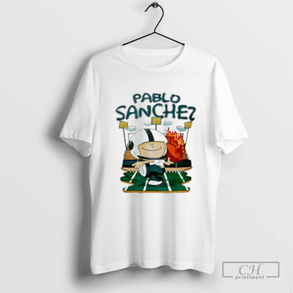 Mack Hollins Wearing Pablo Sanchez TShirt Elegant Art