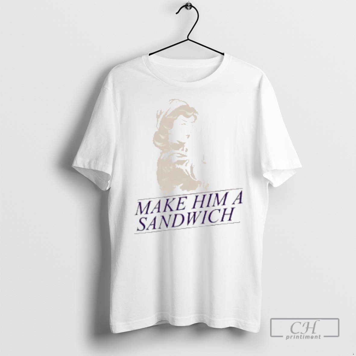 Make Him Sandwich T Shirts Long Sleeve Retro Collection