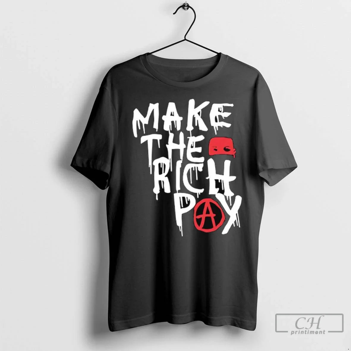 Make Rich Pay Long Sleeve Authentic Apparel