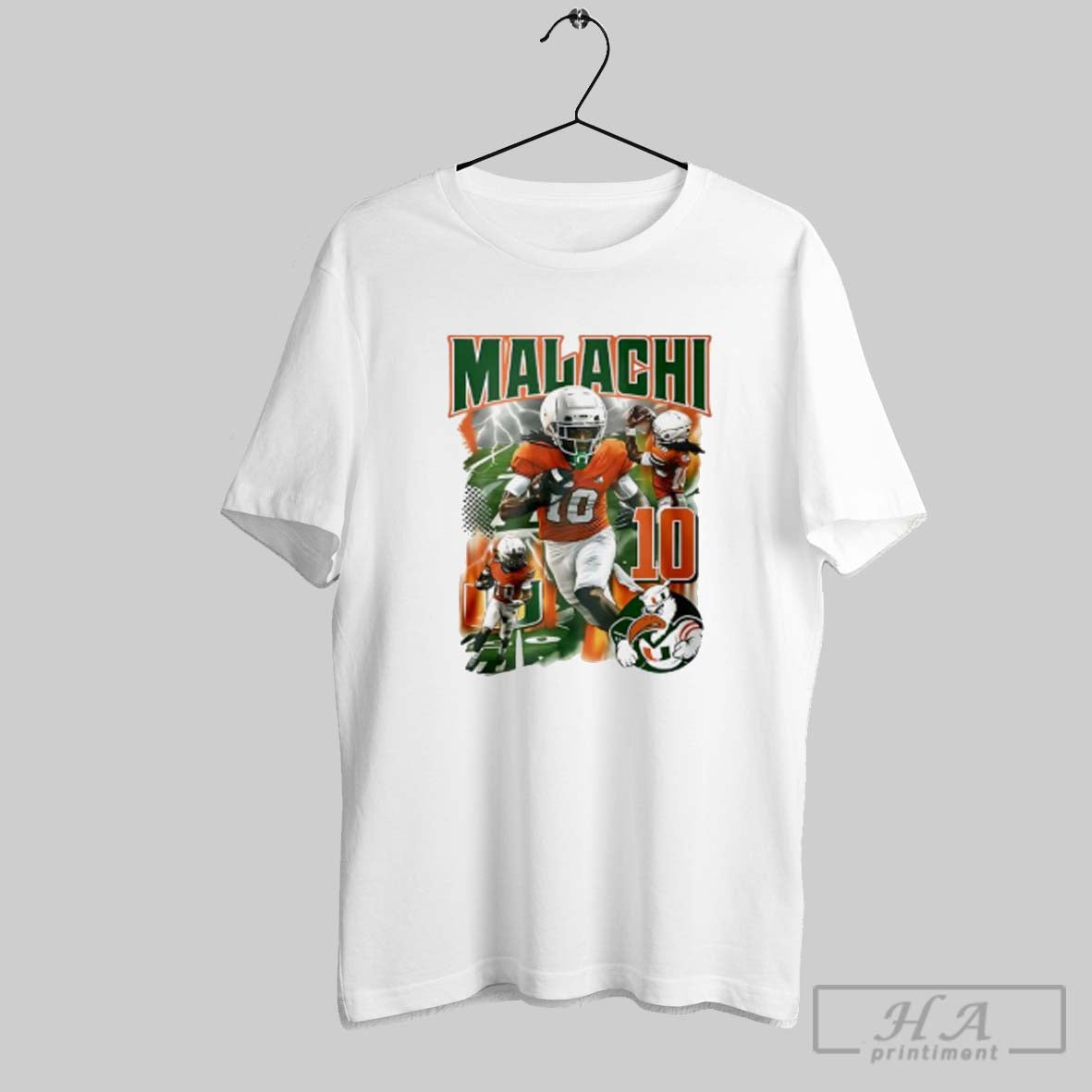 Malachi Miami Hurricanes Tank Top Authentic Collection