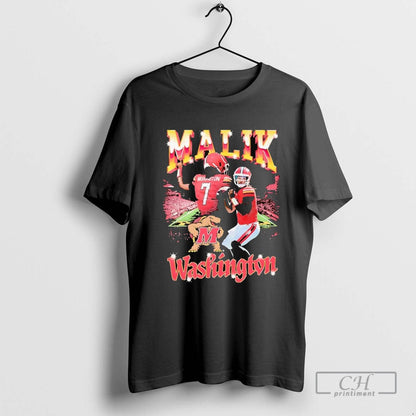 Malik Washington 90S Stadium Maryland Terrapins Long Sleeve Premium