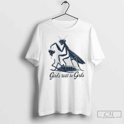 Mantis Will Be Ladies T Shirts Tank Top Premium Apparel