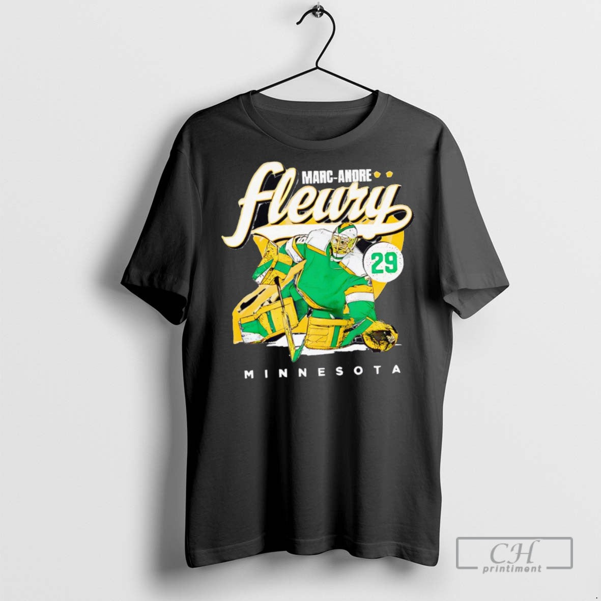 Marc Andre Fleury Minnesota Hockey T Shirts TShirt Designer Art