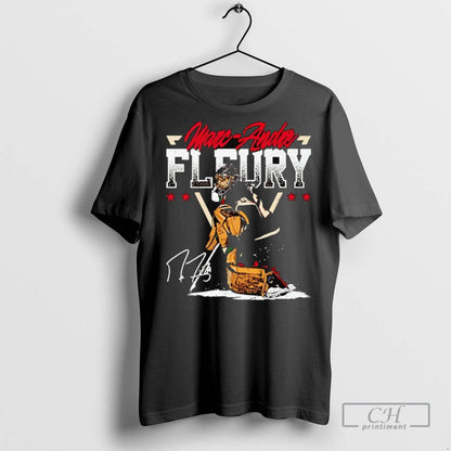Marc Andre Fleury Minnesota Triangle Name T Shirts Shirt Retro Style