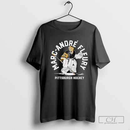 Marc Andre Fleury Pittsburgh Emblem Shirt Premium Art