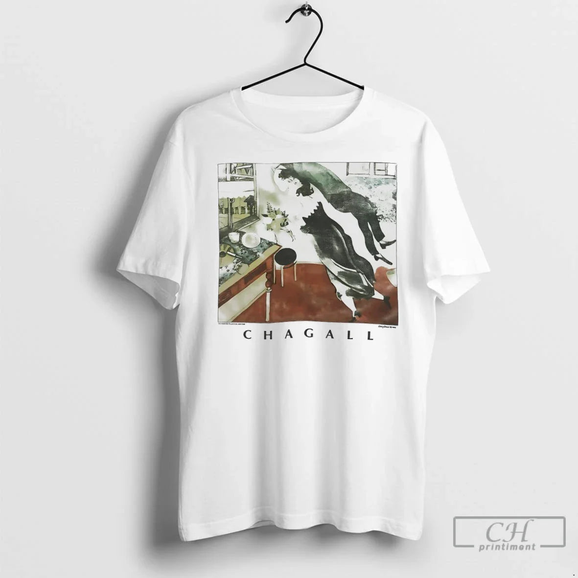 Marc Chagalls 1992 T Shirts Long Sleeve Trendy Look