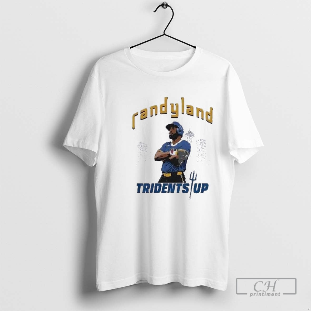Mariners Randyland Tridents Up Hoodie Authentic Look
