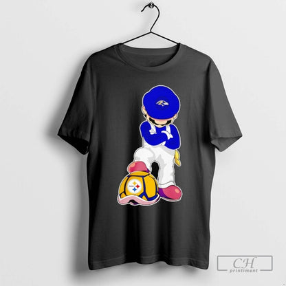 Mario Baltimore Ravens Beat Turtle Pittsburgh Steelers Sweatshirt