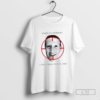 Mark Zuckerberg I Am Coming To Kill You Tank Top Designer Merch
