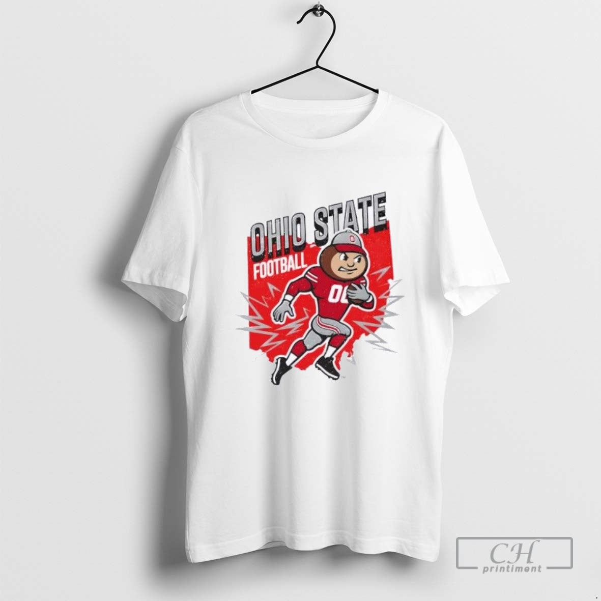 Mascot Ohio State Buckeyes Football Brutus Sweatshirt Stylish Outfit
