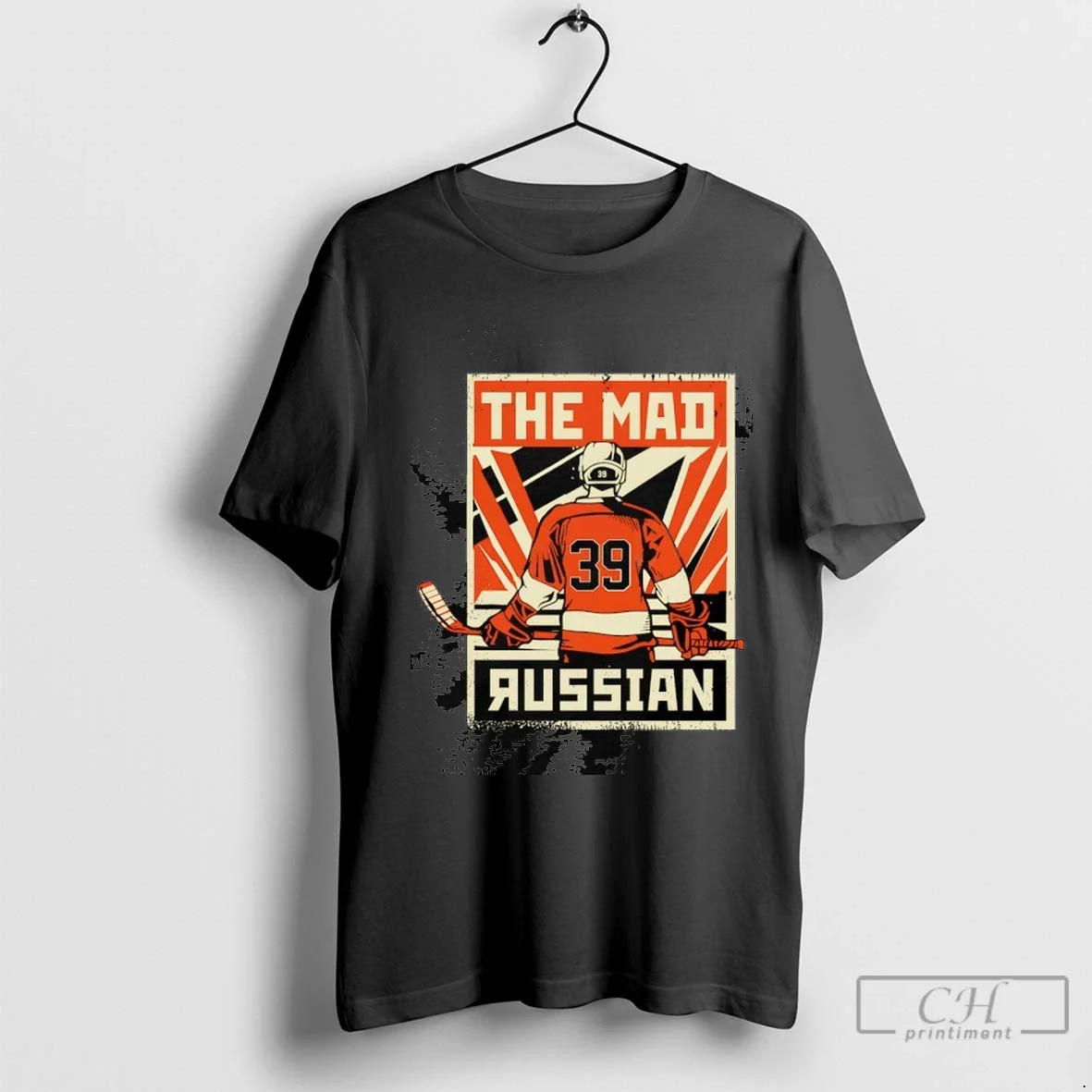 Matvei Michkov Philadelphia Flyers Mad Russian Hockey Long Sleeve