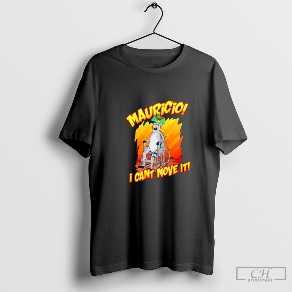Mauricio I Cant Move It Sweatshirt Designer Art