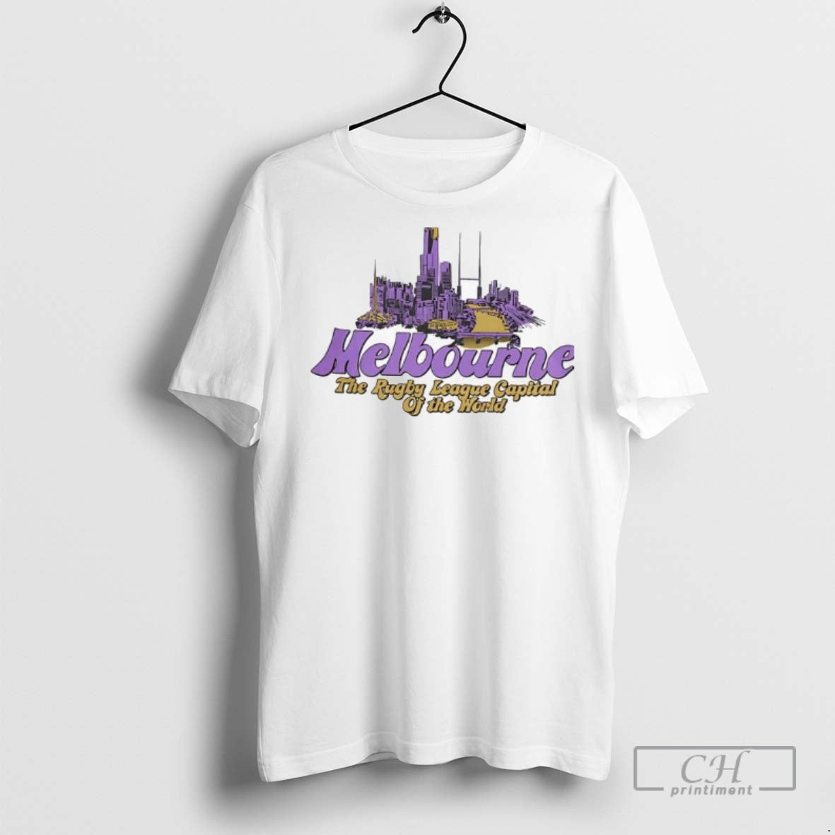 Melbourne Rugby League Capital World T Shirts TShirt Trendy Design