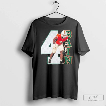 Miami Hurricanes Bain 4 Rueben Bain Jr T Shirts Hoodie Designer Merch