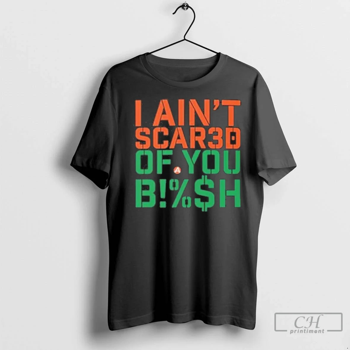 Miami Hurricanes I Aint Scared You Bh Tee Retro Merch