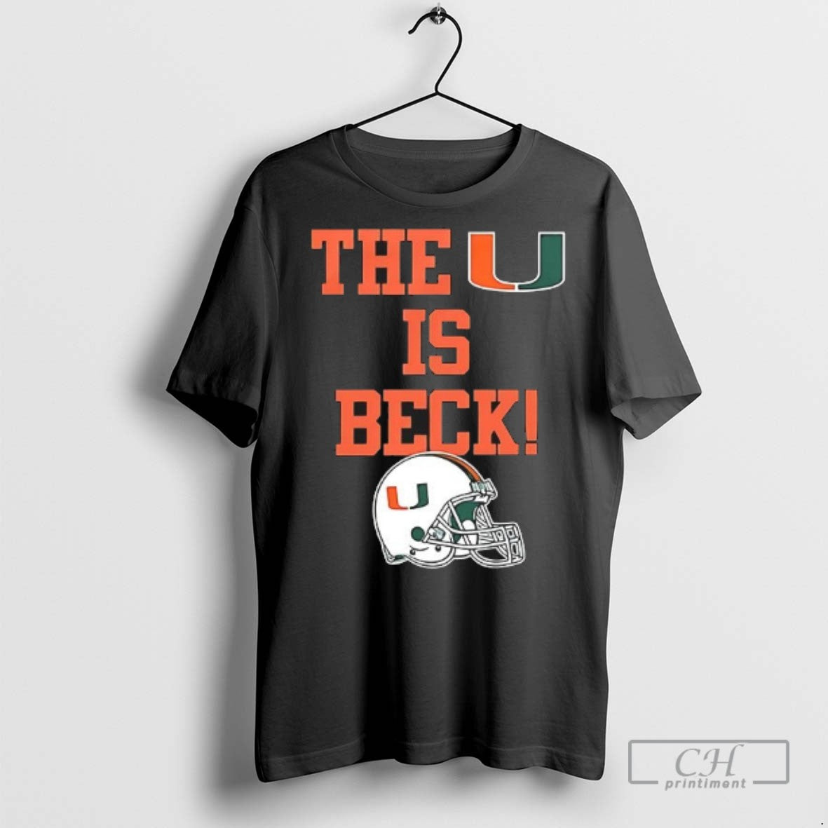 Miami Hurricanes U Is Beck T Shirts Tee Elegant Collection