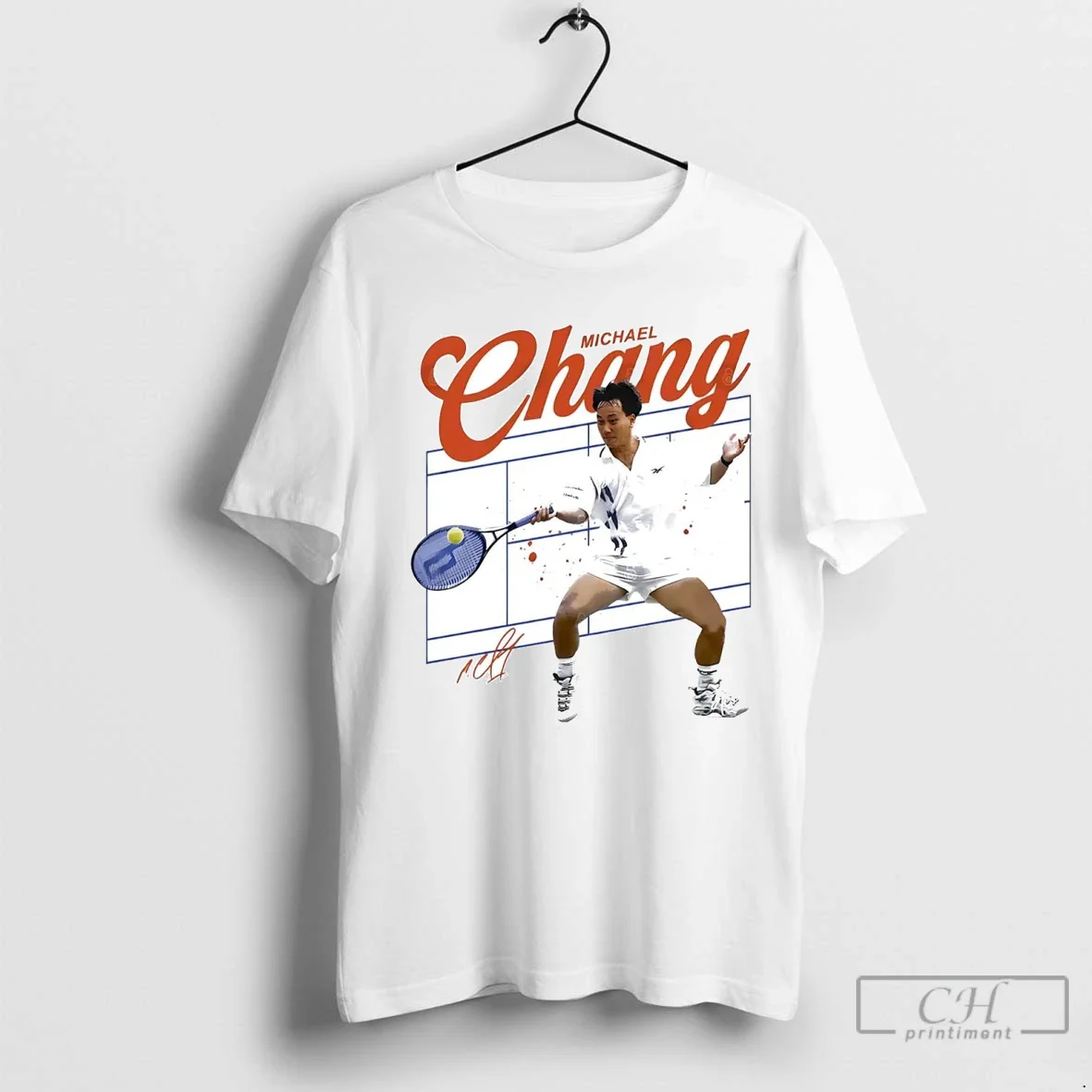 Michael Chang Tennis Signature Sweatshirt Elegant Apparel