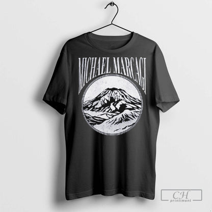 Michael Marcagi Mountain Badge T Shirts Long Sleeve Authentic Outfit