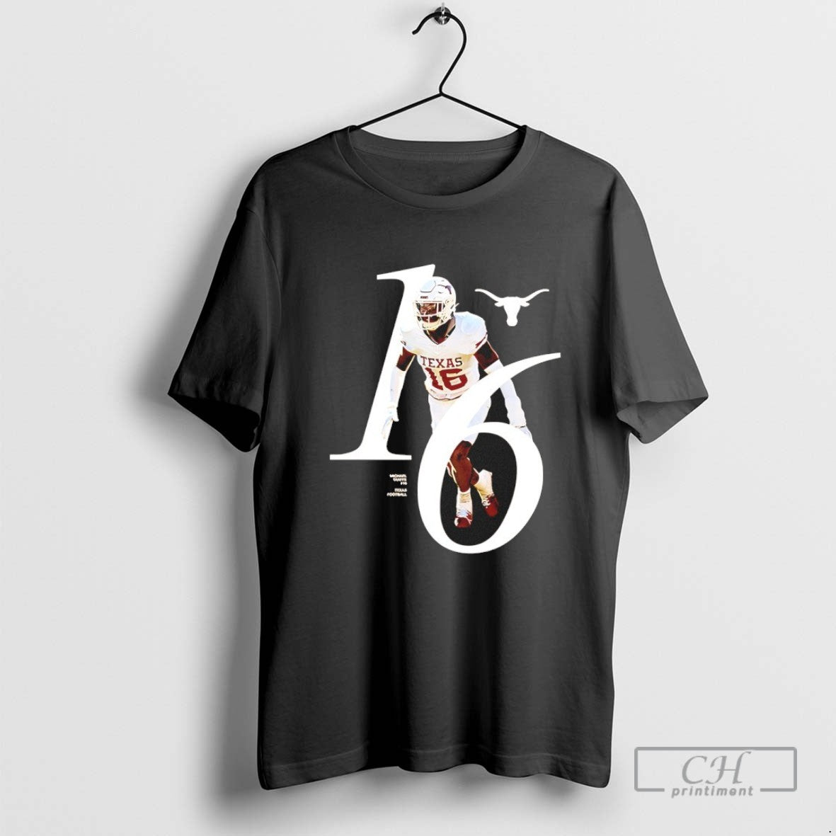 Michael Taaffe 16 Texas Longhorns 2025 Ncaa Player Tank Top Premium