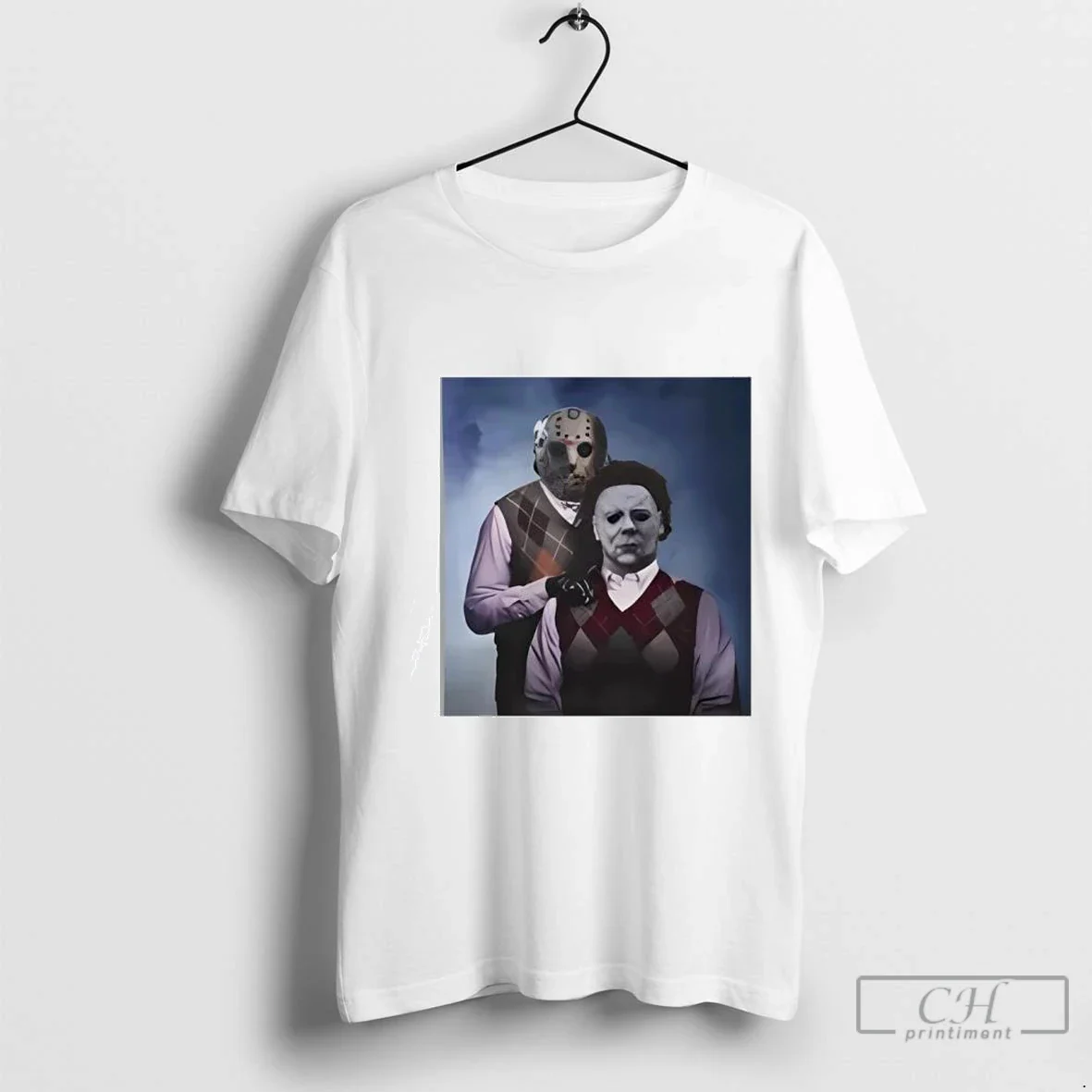 Michael Myers Jason Mashup Tank Top Retro Style