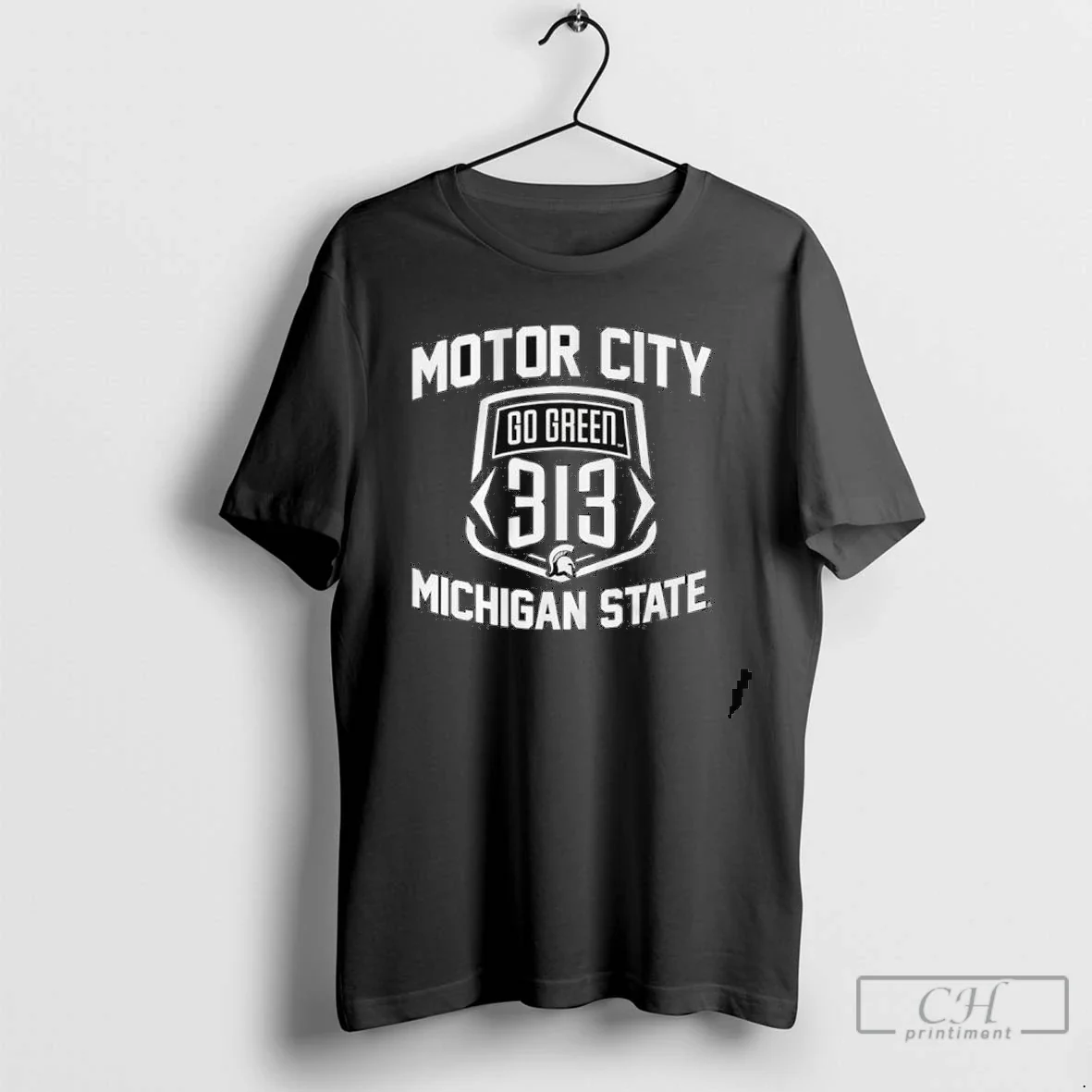 Michigan State Football Go Green 313 TShirt Modern Fashion