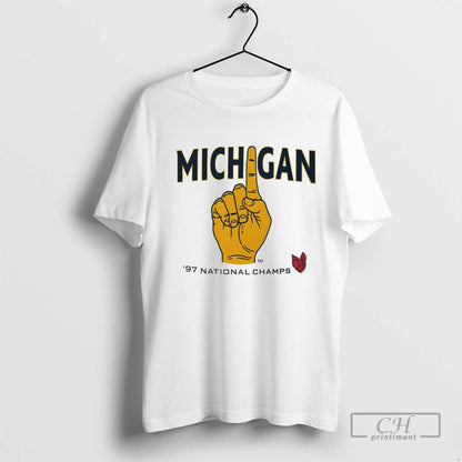 Michigan Wolverines 97 Big Ten Conference TShirt Premium Merch